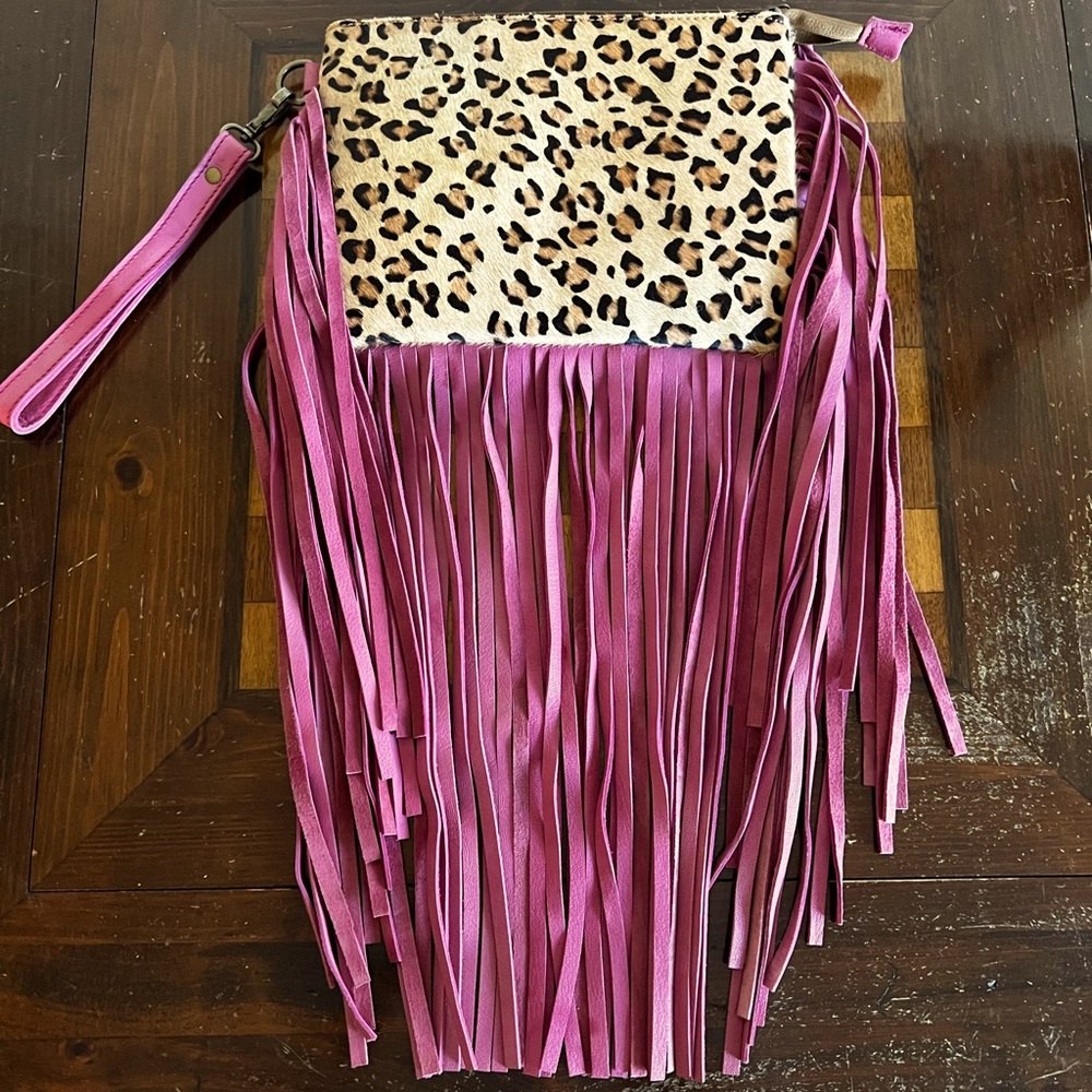American Darling Fringe Wristlet